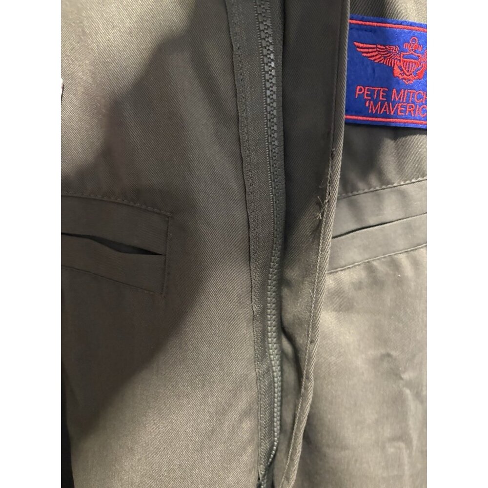 Top Gun Flight Suit Costume Men Adult Large/Xl Spirit Halloween - Picture 6 of 11